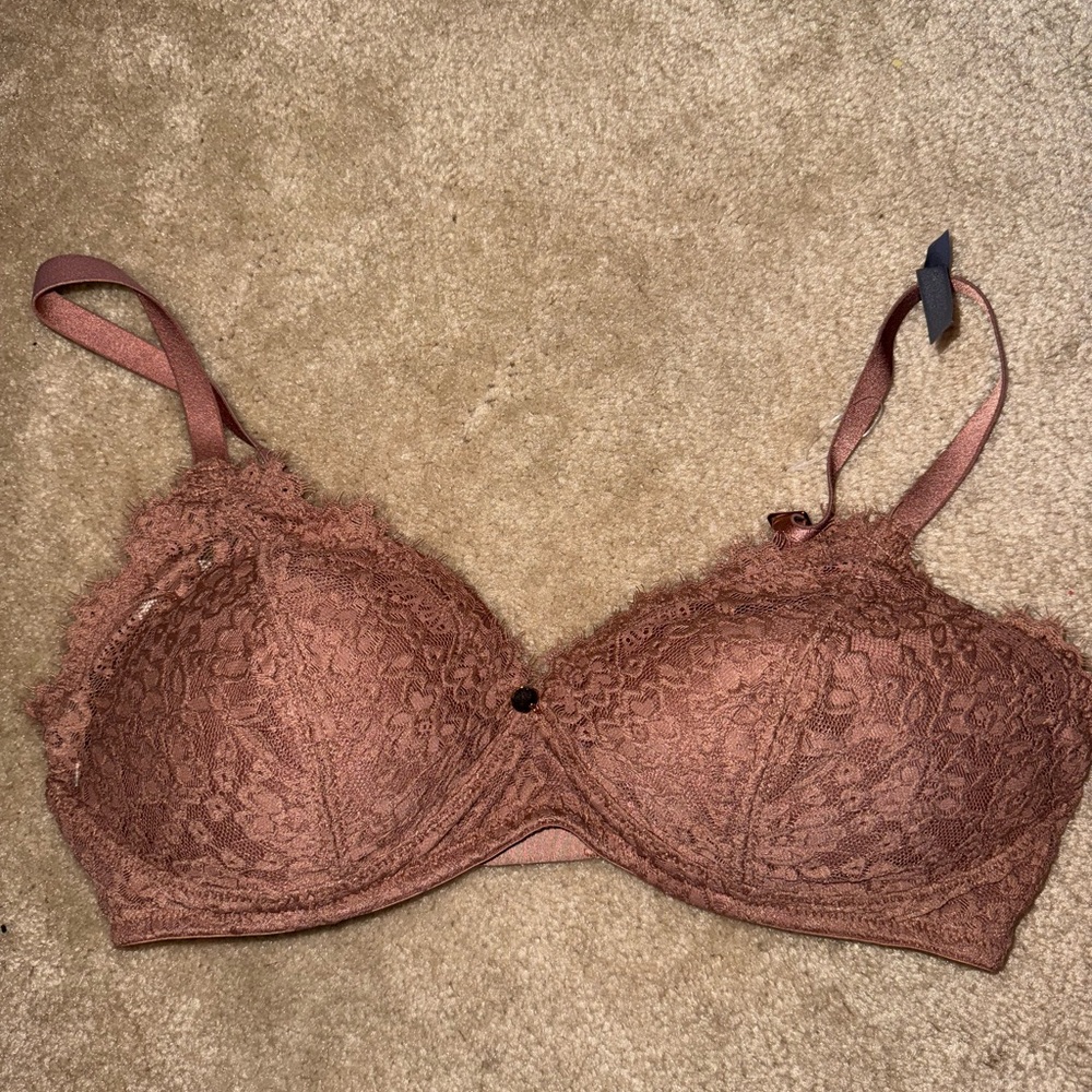 Aerie Bralette plunge lace 36C